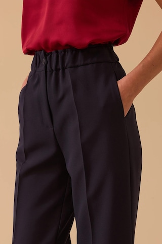Seçil Kadın Lena Boru Paça Pantolon 0036 Lacivert