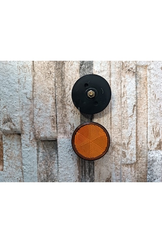 Motosiklet Reflektör Çift Turuncu