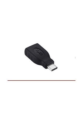 Usb Otg Çevirici - Usb 3.1 Type-C Erkek - Usb 3.0 Dişi - Siyah