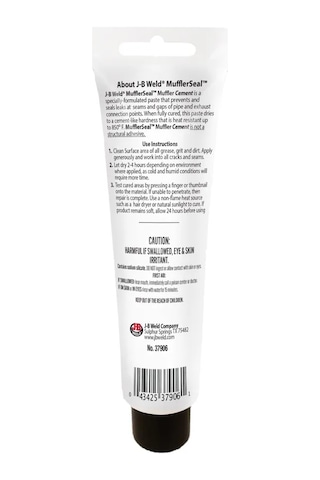 Jb Weld Kaynak Susturucu Çimento 6oz Egzost Tamir Susturucu Contası