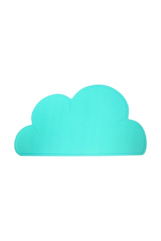 Sones Çocuk Bulutu Silikon Yer Matı Su Geçirmez Çevre Koruma Öğrenci Masa Matı, Renk: Açık Yeşil