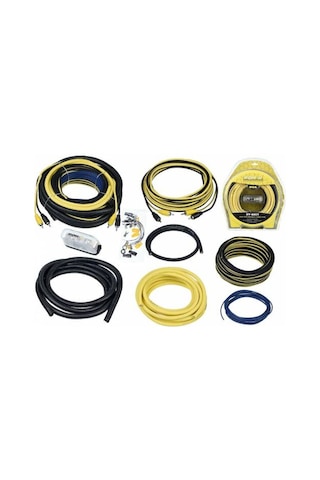 For-X Profesyonel Oto   Anfi Kablo Seti Xy-8Kıt 8Ga Bakır