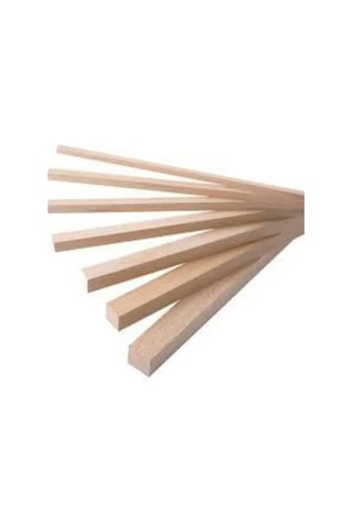 2x2x50 Cm Silinmiş Çıta 20 Adet Naturel
