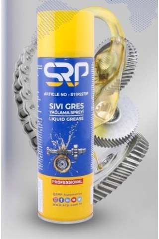 SIVI GRES YAĞLAMA SPREYİ 500 ml  (LIQUID GREASE)