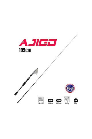 Fujin Ajigo 195cm 05-5gr Teleskopik Lrf Kamışı