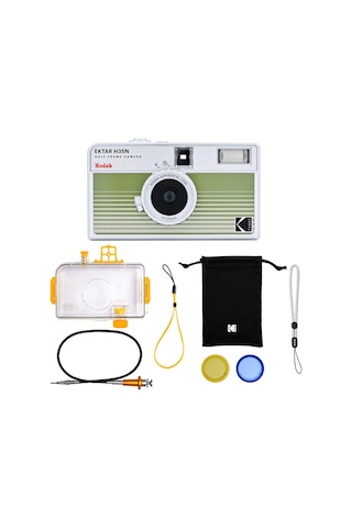 Kodak Ektar H35N 35mm Filmli Fotoğraf Makinesi - Premium Paket