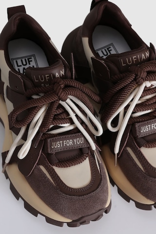 Lufian Yoko Kadın Sneaker Ayakkabı Kahve Kahve