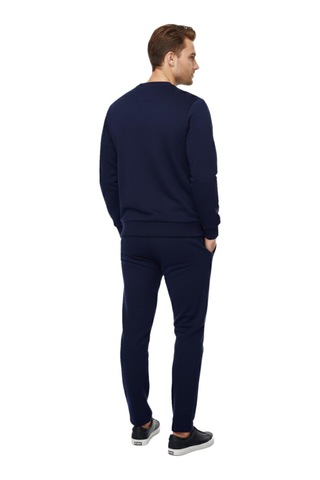 Pandonim Erkek 3 İplik Sıfır Yaka Eşofman Takım 3295 Bgl-st04997 Lacivert