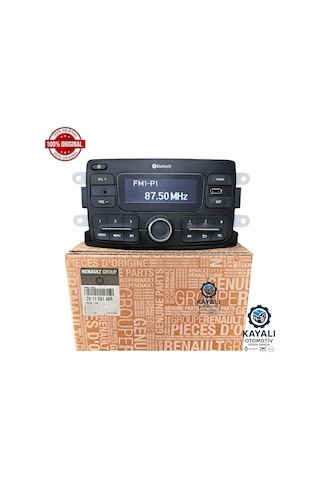 Renault Dacia Radyo Usb Bluetooth Teyp 281159146R