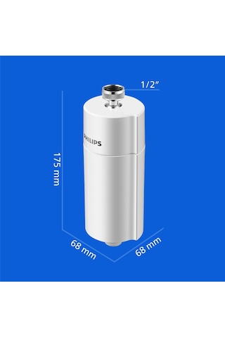 Philips Duş Filtresi Cilt ve Saç Dostu Awp1775wh Fildişi
