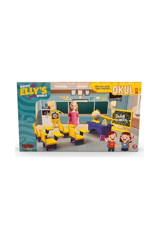 Enf-39186 Ellys World Okul Seti Oyuncak Okul Set Standart