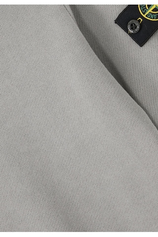 Stone Island Çocuklar Için Pamuklu Sweatshirt Gri
