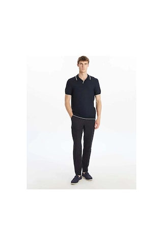 LC Waikiki Southblue Lacivert Polo Yaka Kısa Kollu Erkek Triko Kazak Navy