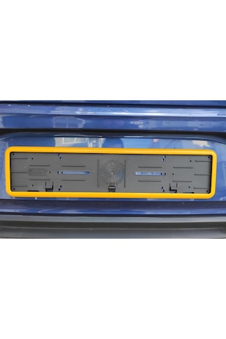 Takmatik Sarı Oto Plakalık 2 Adet Ön Ve Arka