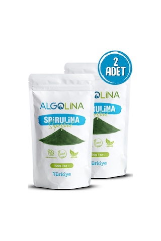 Algolina Spirulina Tozu 2 x 100 G