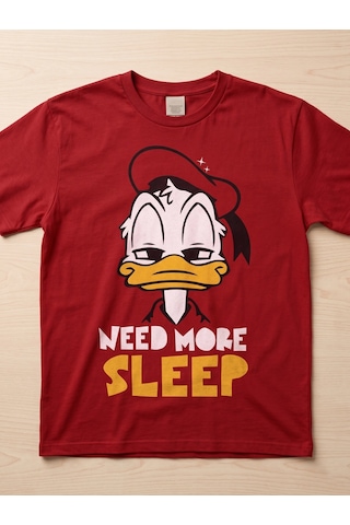 Donald Duck Ütü İle Uygulanabilen Dtf Tekstil Baskı