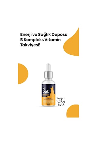 HiPet Kediler İçin Vitamin B 50 ML