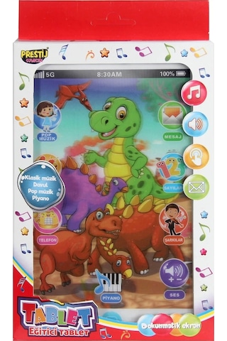Kutulu Eğlenceli Pilli Tablet
