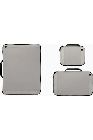 Lojel Ordo Compression Packing Kit 3 Lü Sıkıştırmalı Valiz-bavul Içi Düzenleme Seti Organizerler Bavul & Valiz Gri 1