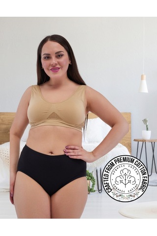 Alya Underwear Kadın Battal Külot - 3 Adet Siyah 8xl, 9xl, 10xl Siyah