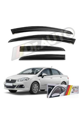 Fiat Linea Cam Rüzgarlığı 4'lü