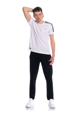 Slazenger OTEKS Erkek Cepli Siyah Eşofman Altı