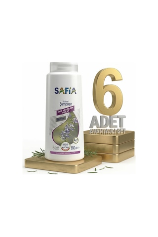 Safia Zayıf Ve Kırılgan Saçlar Şampuan 6x650 Ml