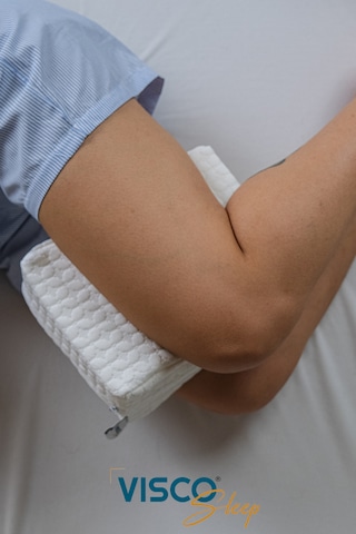 Bacak Arası Visco Yastık Viskon Kılıflı 25x19x13 Cm