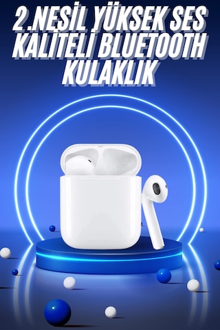 Yeni Nesil Dokunmatik Kontrol Çhassasiyet Cevaplayabilen Kablosuz Bluetooth Kulaklık