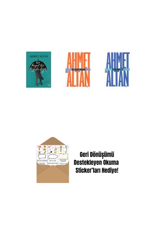 Bir Hayat Bir Hayata Değer + Aldatmak - Yalnızlığın Özel Tarihi Cep Boy + Sudaki İz Cep Boy + Okuma Sticker'ları