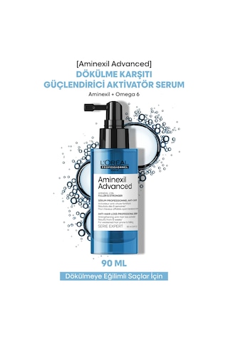 Paris Serie Expert Aminexil Advanced Güçlü Saçlar İçin Dökülme Karşıtı Güçlendirici Serum 90ml