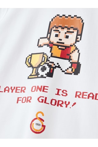Gsstore Galatasaray Çocuk T-shirt C252062 Beyaz