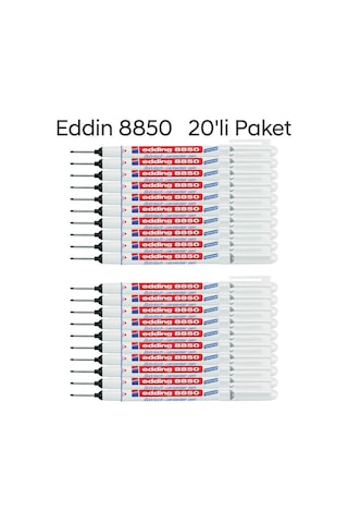 Edding 8850 Montaj İşaretleme Ve Marangoz Kalemi 20'li Paket