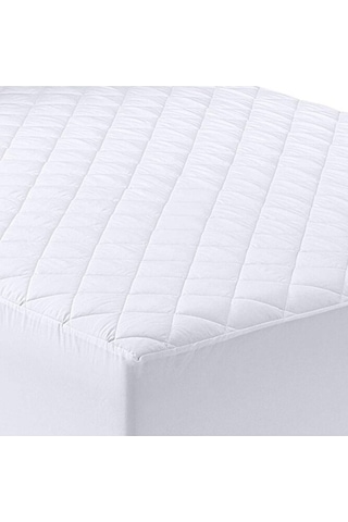 Çift Kişilik Yatak Koruyucu Kapitoneli Fitted Alez Ve Kapitoneli