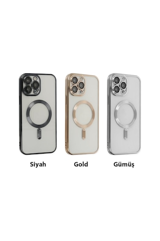 Ally Apple Uyumlu iPhone 14 Pro Max 6.7Inç Renkli Kenar Lazer Çerçeveli Magsa 565440120