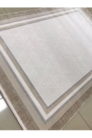 Padişah Halı Eternity 78676 070 Serisi Akrilik Salon Oturma Odası Halısı Kahve - Krem