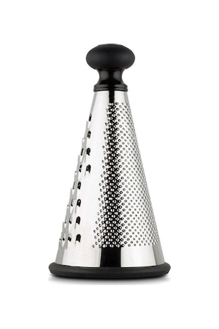 Maoyaya Mutfak Rendesi, Konik Rende, Yuvarlak, Çelik, Kaymaz, 3 Rende Gümüş Gümüş