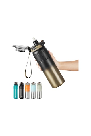 Tkk Çelik Termos Matara 900 Ml Golden