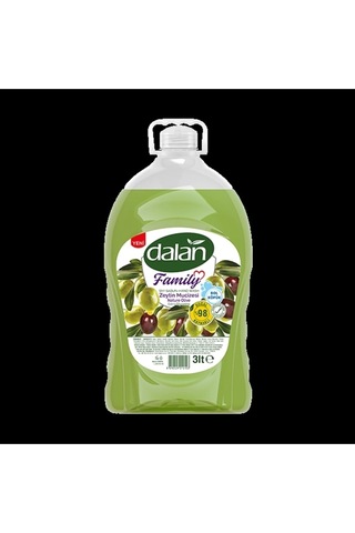 Family Sıvı Sabun Zeytin Mucizesi 3 L X 1 Adet %98 Doğal Kaynaklı