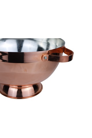 Cuvesta El Yapımı Modern Kalın 1.5mm Bakır Meyve Ve Salata Kasesi