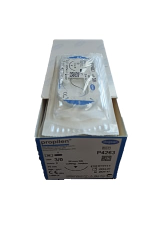 Doğsan Propılen 3/0 26mm 3/8 75cm Keskın 1 Adet