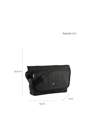 Puma Deck Messenger Unisex Çapraz Çanta Siyah