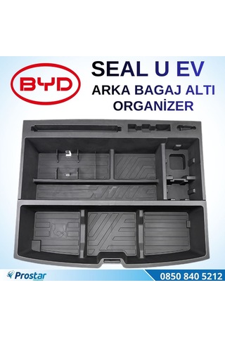 Byd Seal U Ev Arka Bagaj Altı Komple Organizeri Gizli Bölmeli Düzenleyici Seti