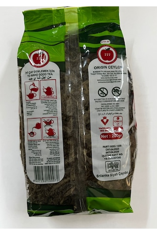 777 İthal Siyah Ceylon Çay 200 G