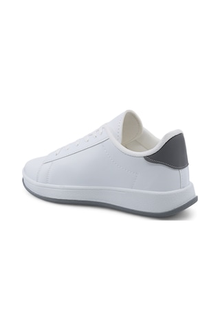 Khayt Franco Erkek Kadın Sneaker Günlük Casual Spor Ayakkabı Beyaz - Gri