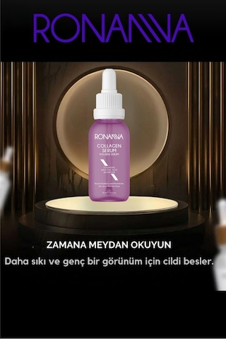 Ronanna Kolajen Serum Cilt Sıkılaştırıcı Kırışıklık Karşıtı Anti Aging Yoğun Nemlendirici Yüz Serumu 30 Ml