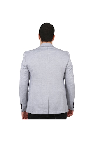 Sposo 5131 Iki Düğme Tek Yırtmaç Dar Kalıp Büyük Beden Blazer Ceket(372290852)