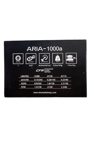 Okuma Arıa-1000a Painting Silver Lrf Olta Makinesi