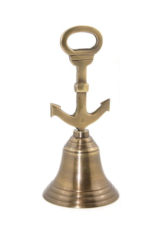 3 Adet El Çanı Pirinç Yapılı El Tipi Çan, Masa Ve Sunum İçin Kullanım, Brass Hand Bell