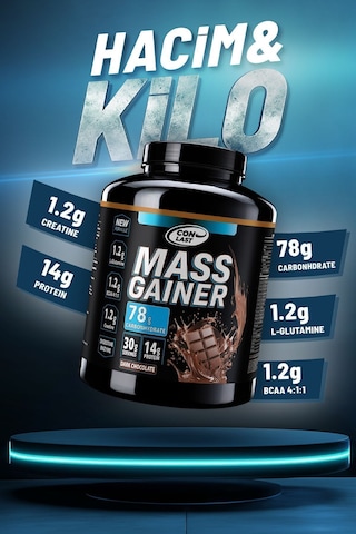 Xxl Mass Gainer 2000 Gr.plus Vitamax-yüksek Protein Ve Amino Asit Destekli Karbonhidrat Kakao